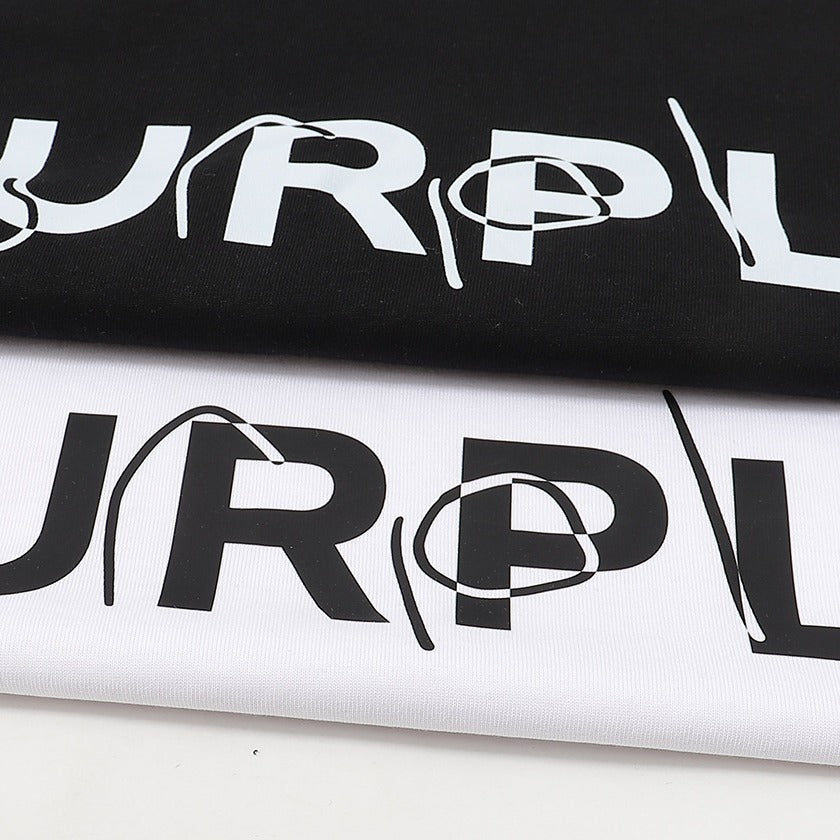 SALL Purple Fashion T-shirt
