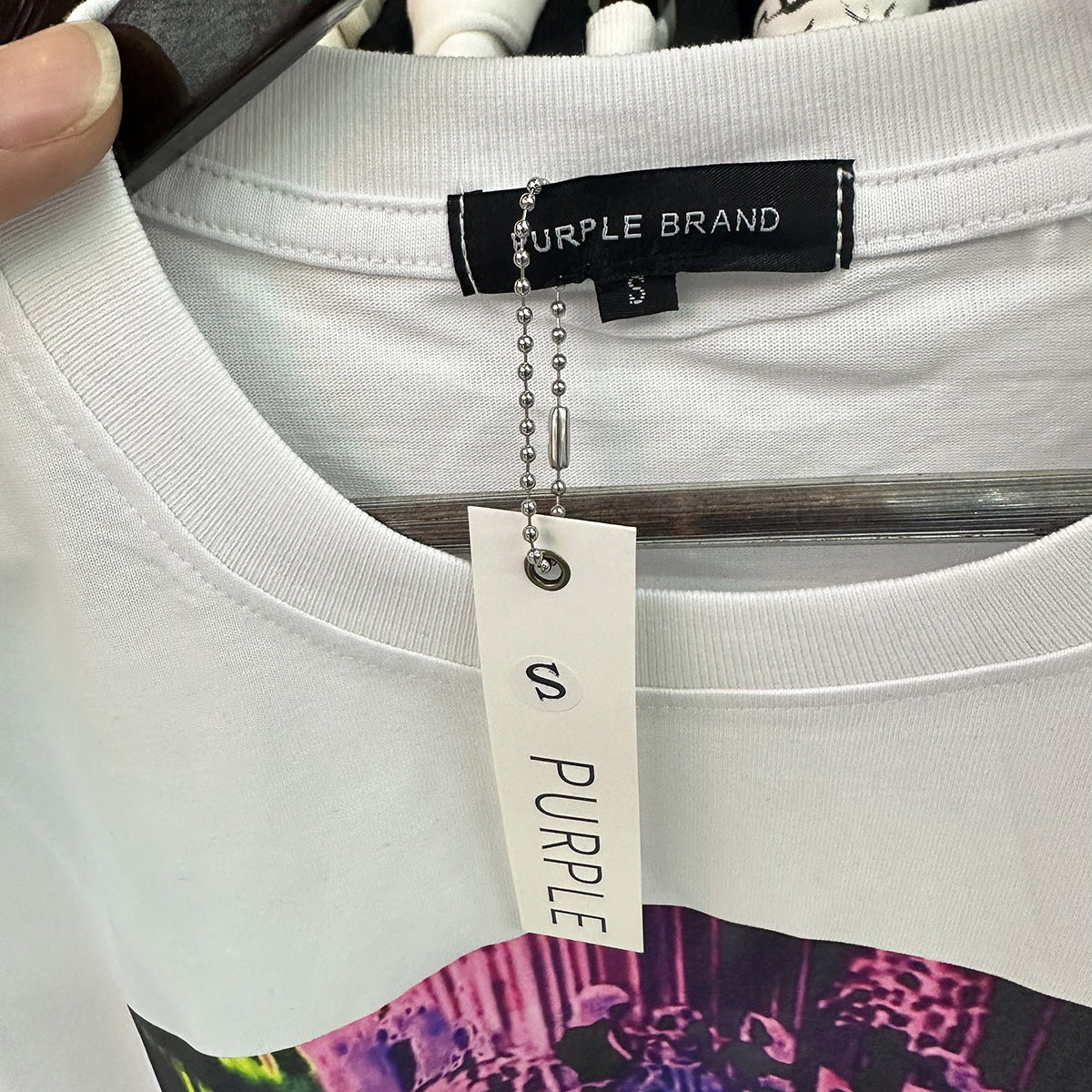 SALL Purple Fashion T-shirt