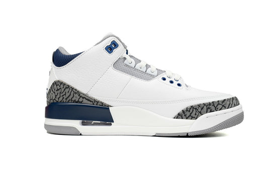 AJ 3 White Navy Cement