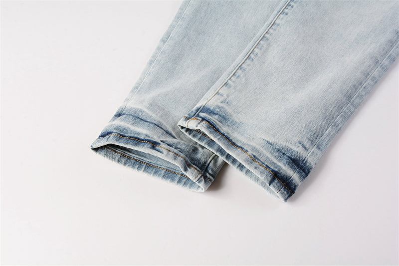 SALL Purple Fashion jeans 9048