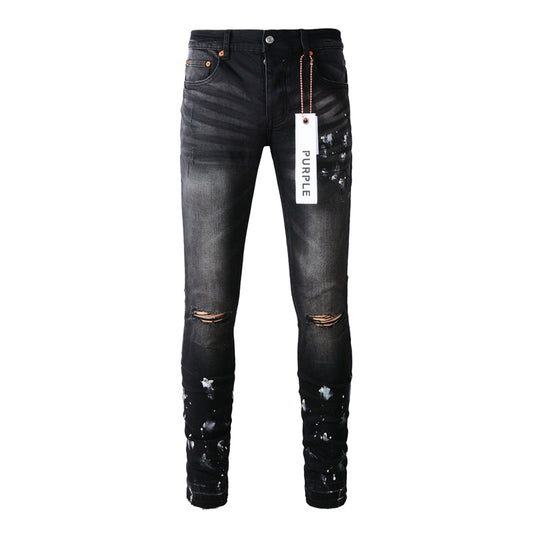SALL Purple Fashion jeans 9002