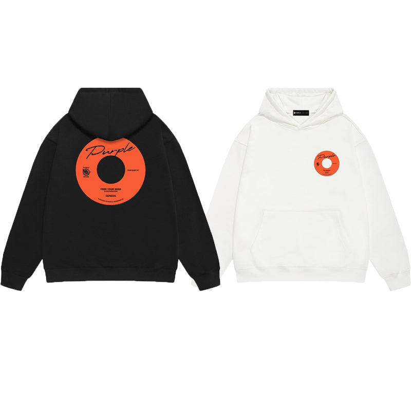 SALL Purple Fashion sweatshirts