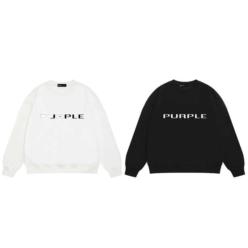 SALL Purple Fashion sweatshirts