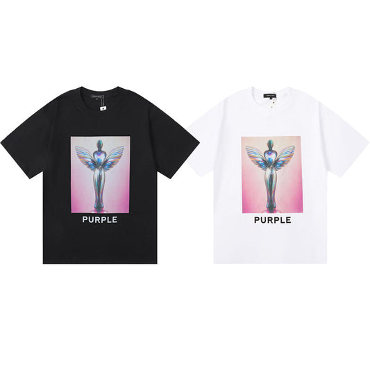 SALL Purple Fashion T-shirt