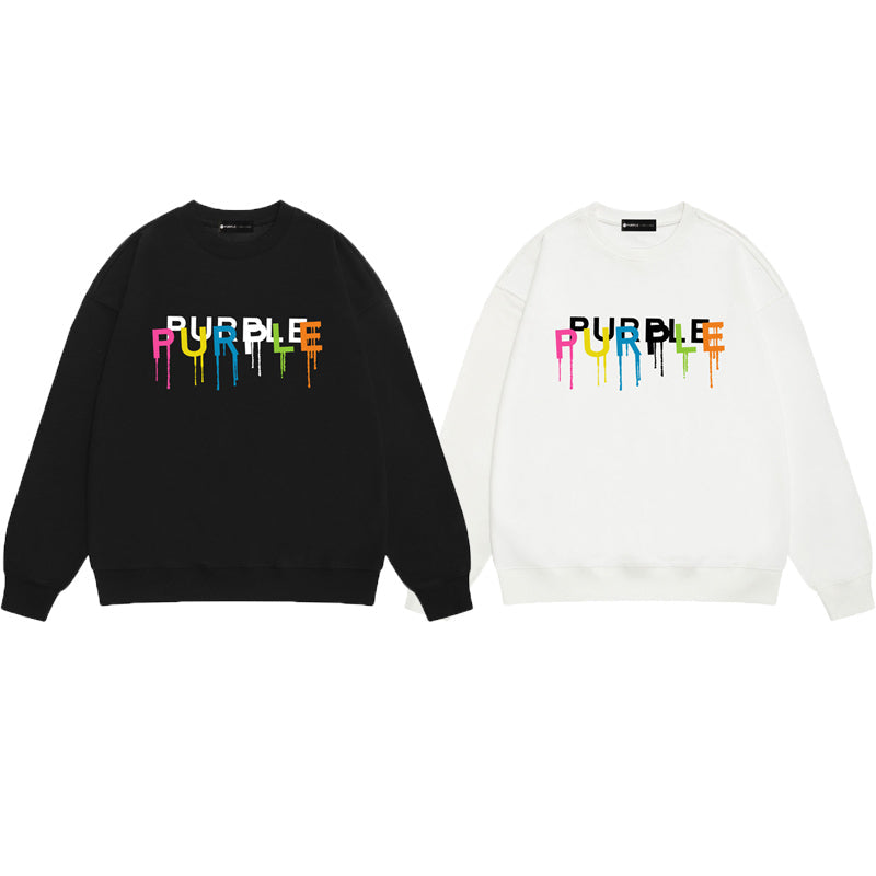 SALL Purple Fashion sweatshirts