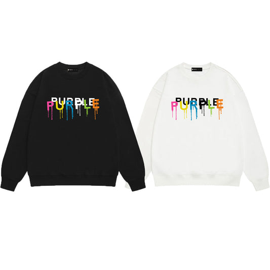 SALL Purple Fashion sweatshirts
