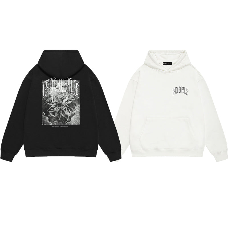SALL Purple Fashion sweatshirts