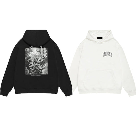 SALL Purple Fashion sweatshirts