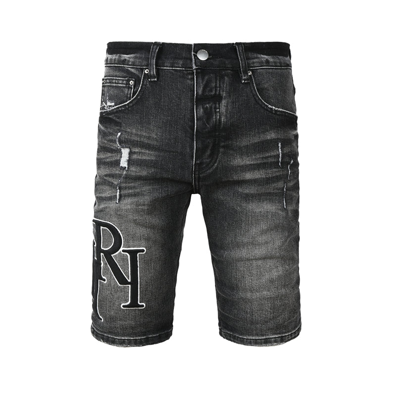 SALL AMIRI  Fashion Denim shorts 6004