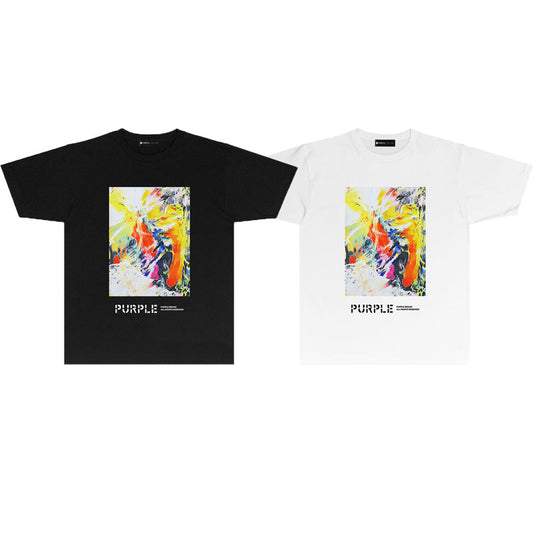 SALL Purple Fashion T-shirt