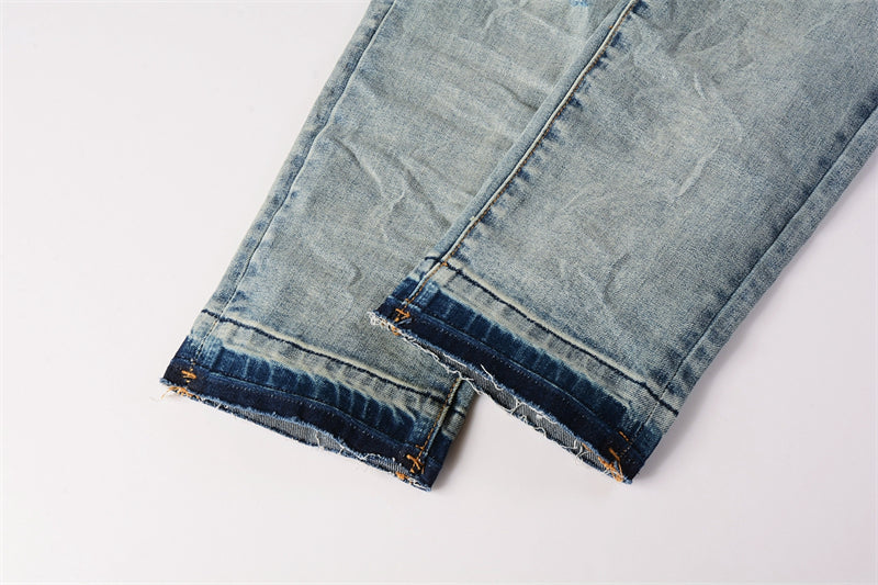 SALL Purple Fashion jeans 9013