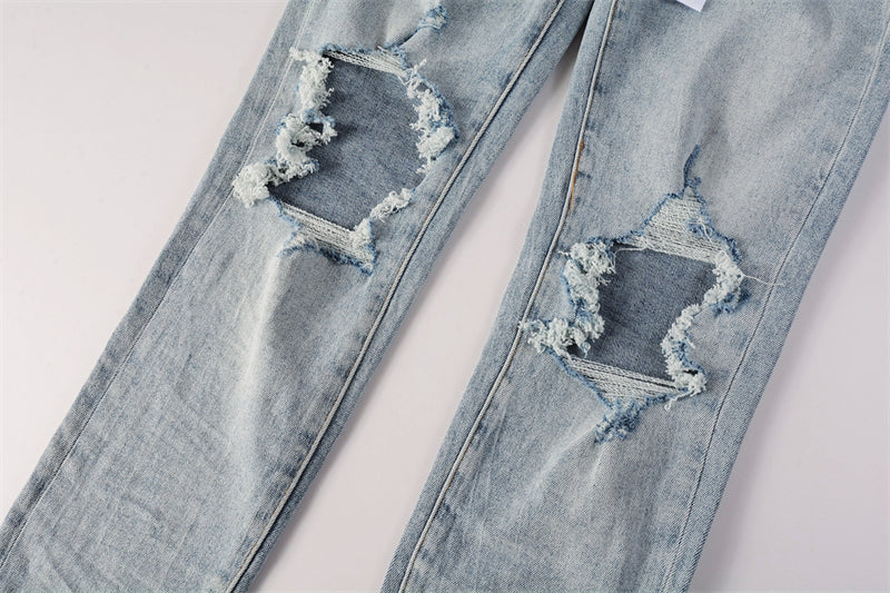 SALL Purple Fashion jeans 9010