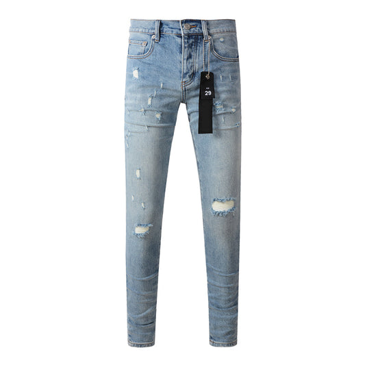 SALL Purple Fashion jeans 9075