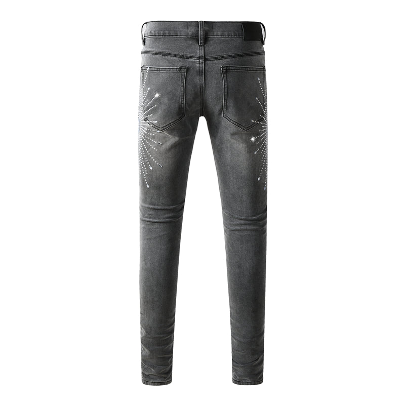 SALL Purple Fashion jeans 9123