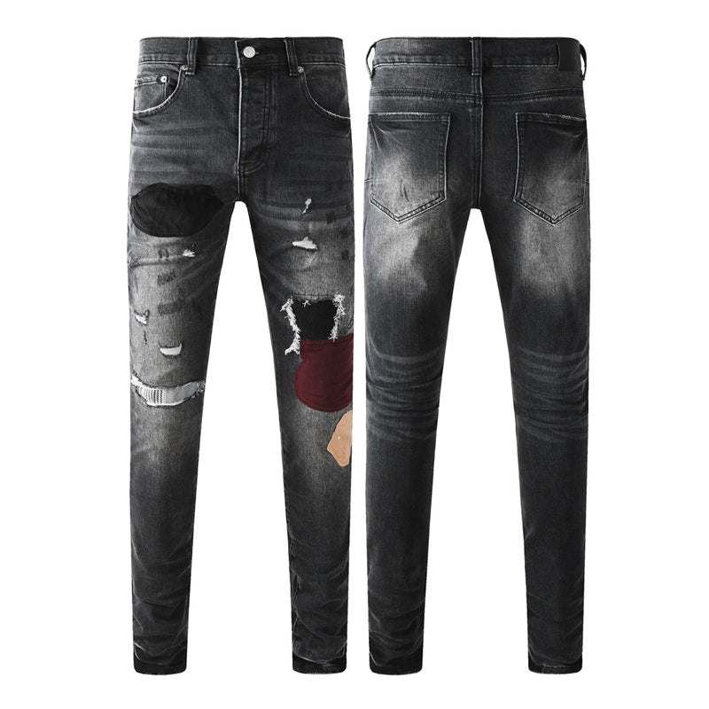 SALL Purple Fashion jeans 9135