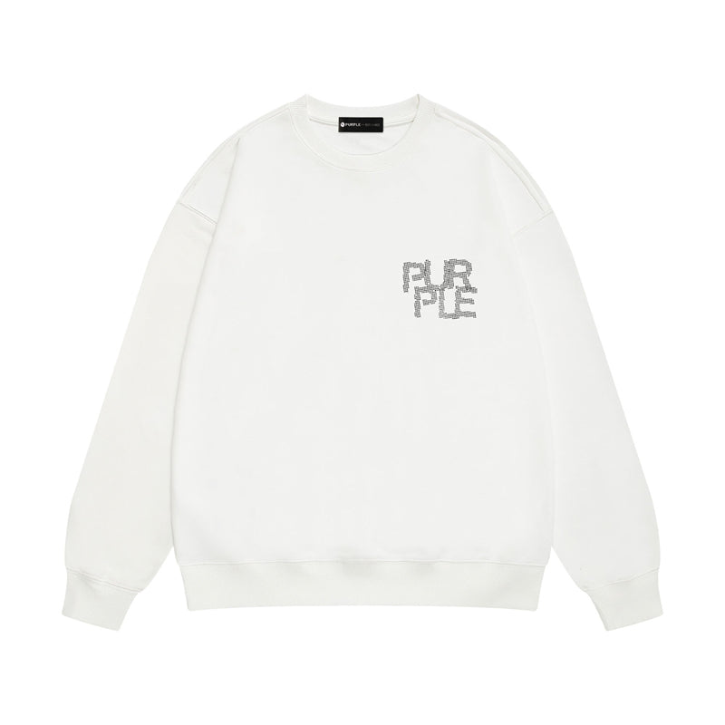 SALL Purple Fashion sweatshirts