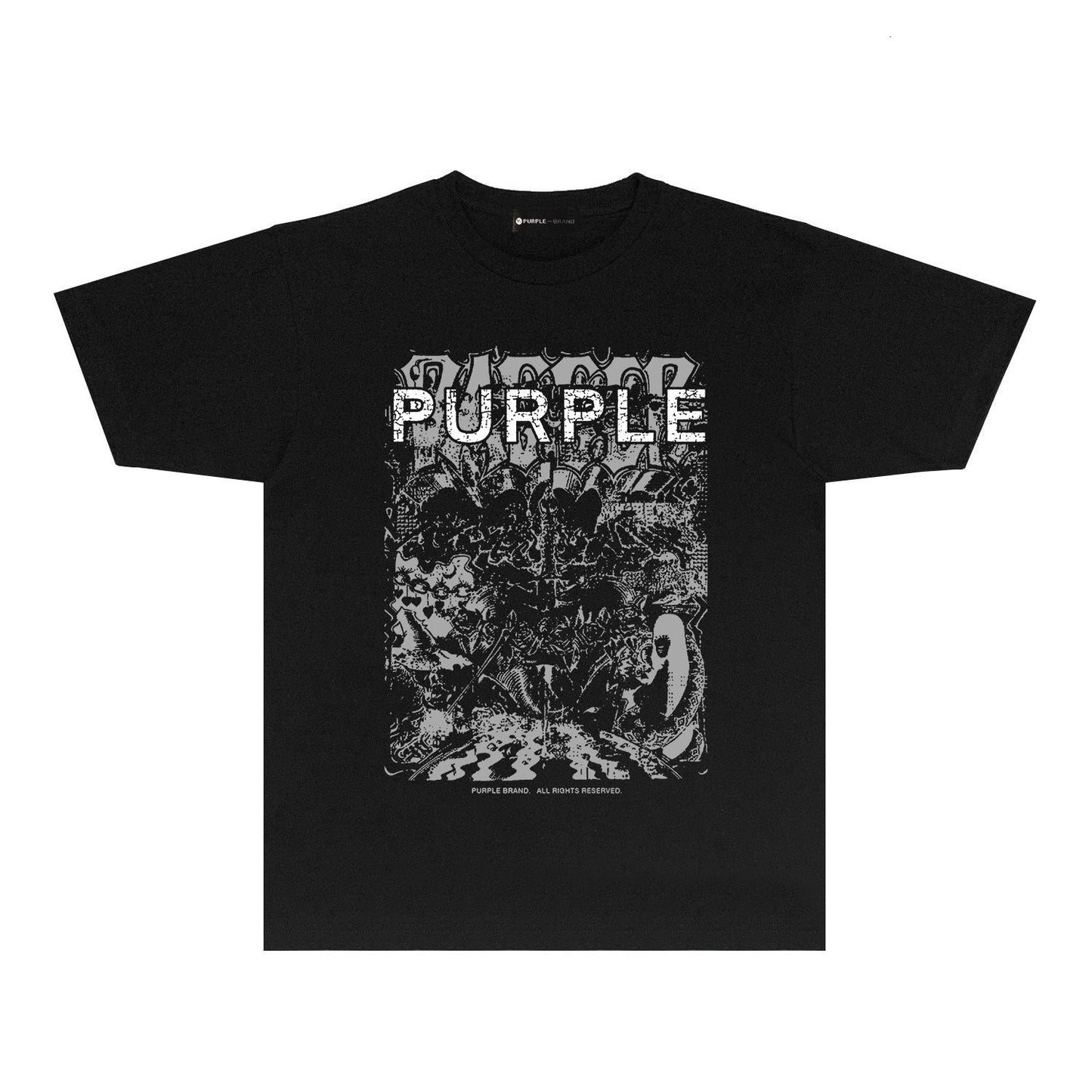 SALL Purple Fashion T-shirt