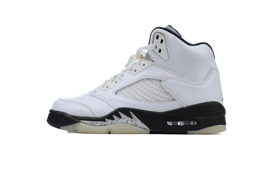 AJ5 Retro 'White Black'