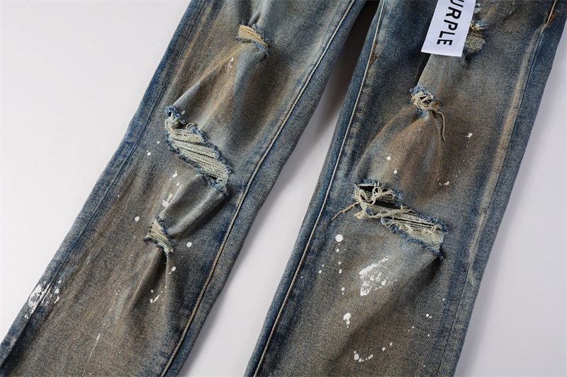 SALL Purple Fashion jeans 9012