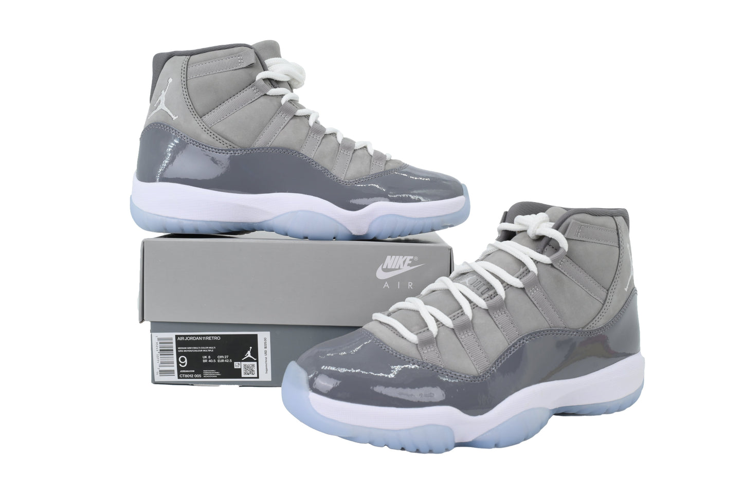 AJ 11  Cool Grey
