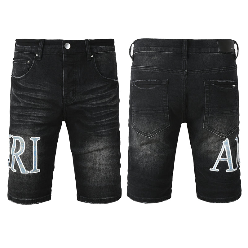 SALL AMIRI  Fashion Denim shorts 6005