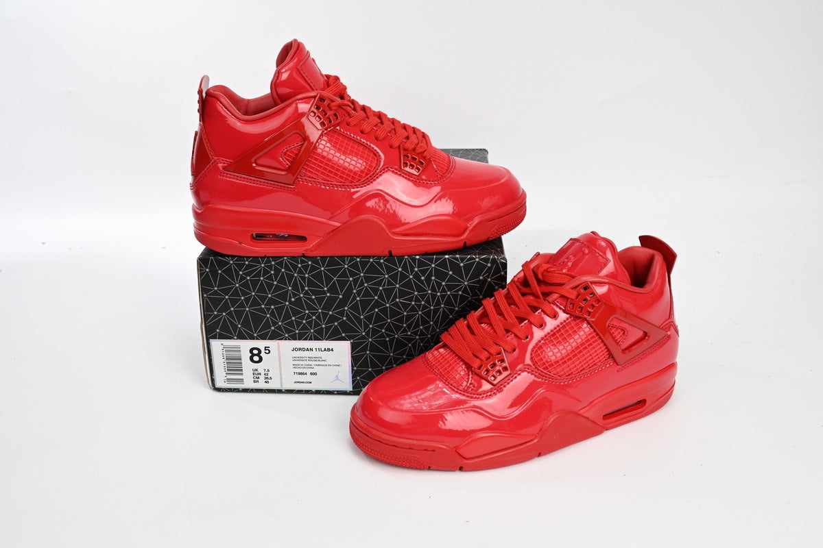 AJ 4 Retro Red Lacquer Leather