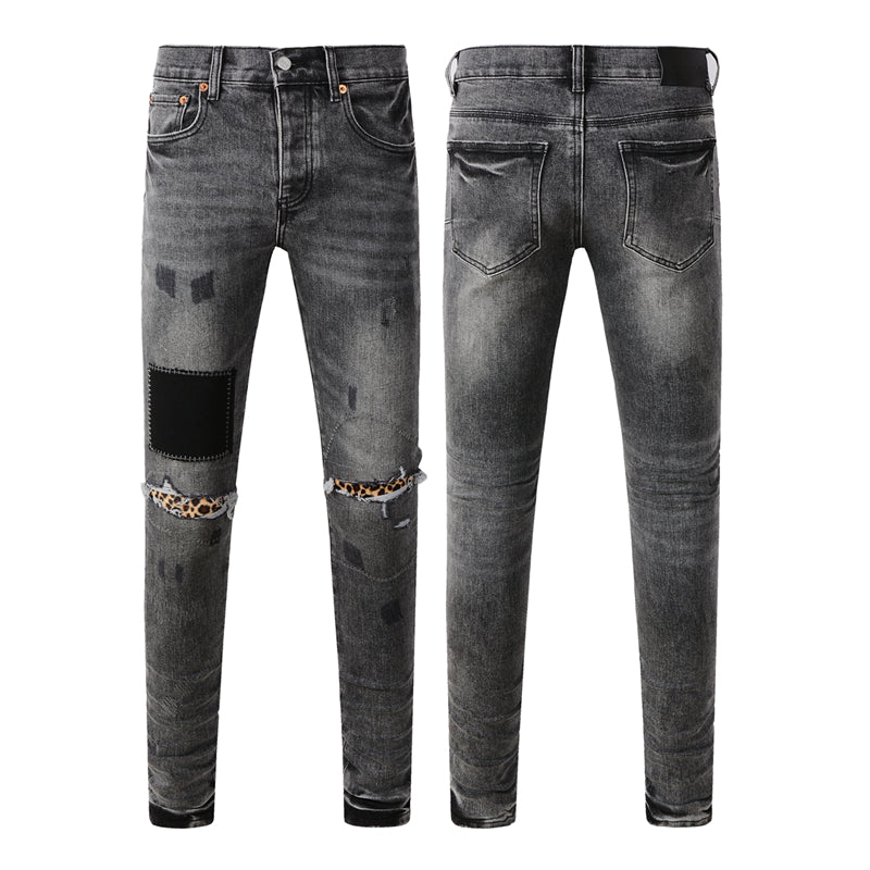 SALL Purple Fashion jeans 9102