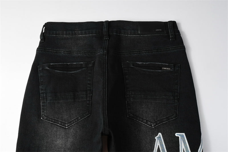 SALL AMIRI  Fashion Denim shorts 6005