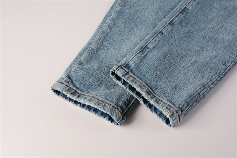 SALL Purple Fashion jeans 9075