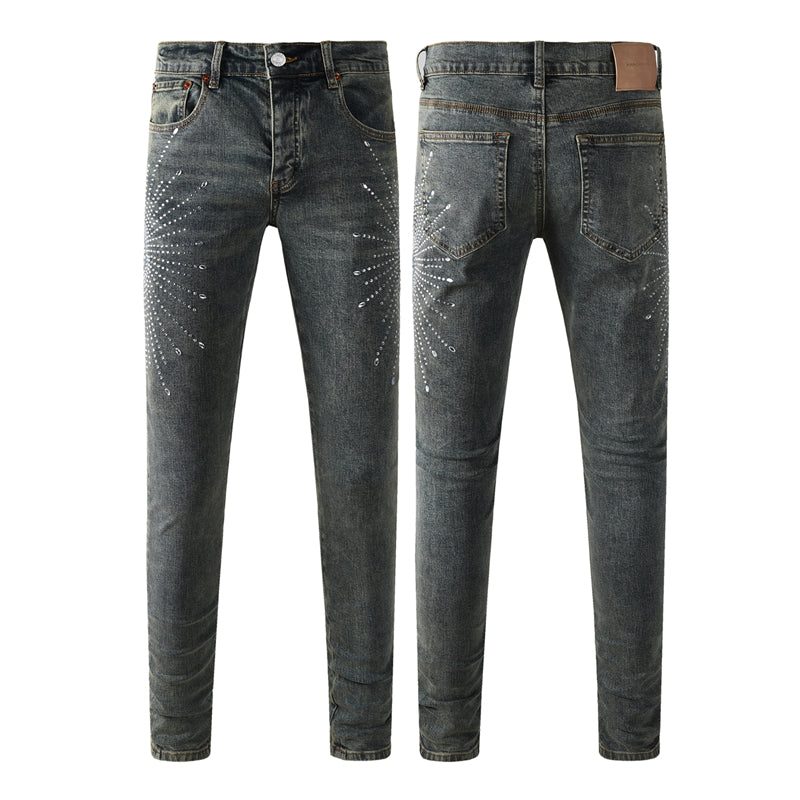 SALL Purple Fashion jeans 9122