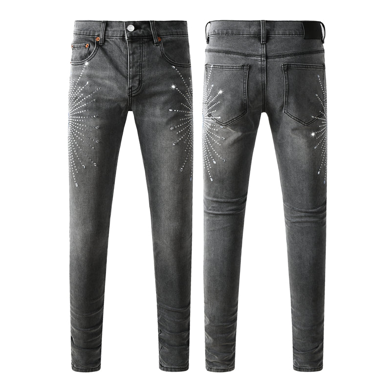 SALL Purple Fashion jeans 9123
