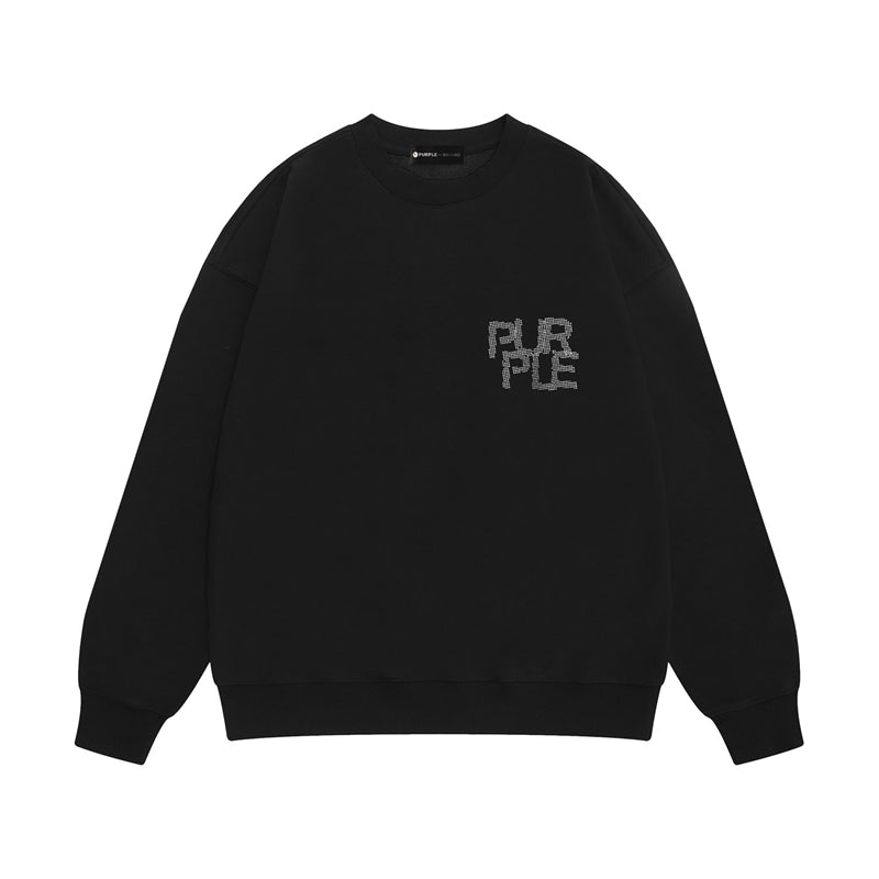 SALL Purple Fashion sweatshirts