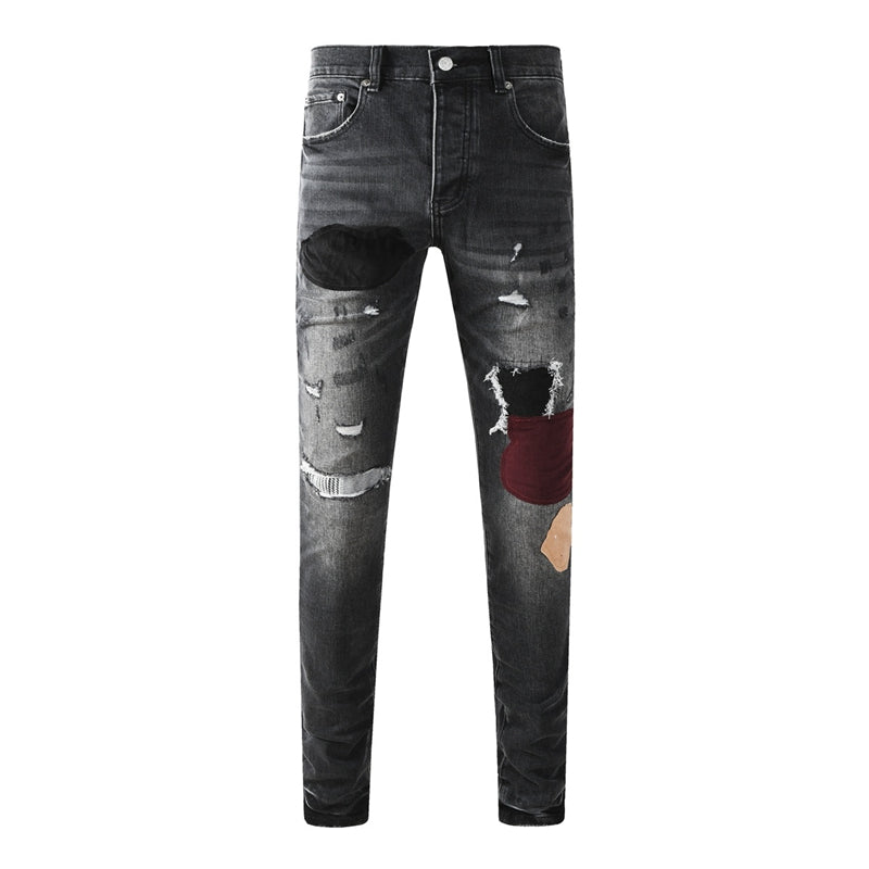 SALL Purple Fashion jeans 9135