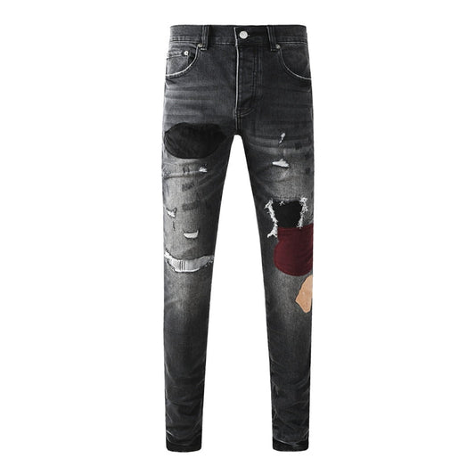SALL Purple Fashion jeans 9135