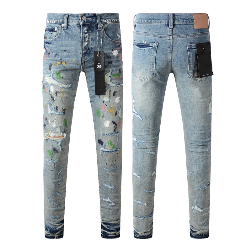 SALL Purple Fashion jeans 9072
