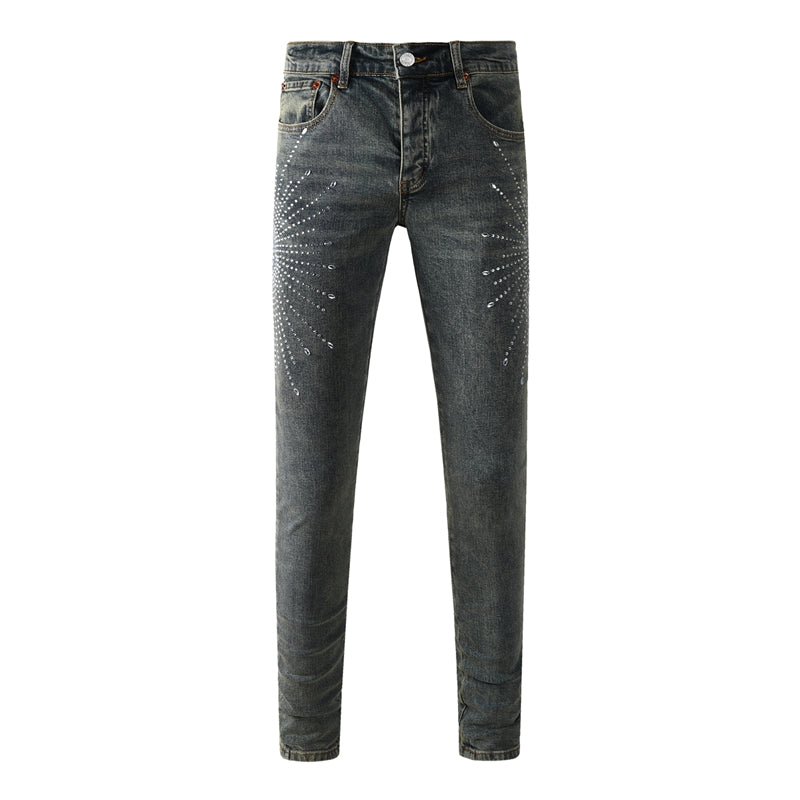 SALL Purple Fashion jeans 9122