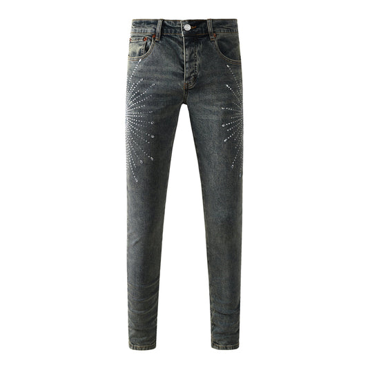 SALL Purple Fashion jeans 9122