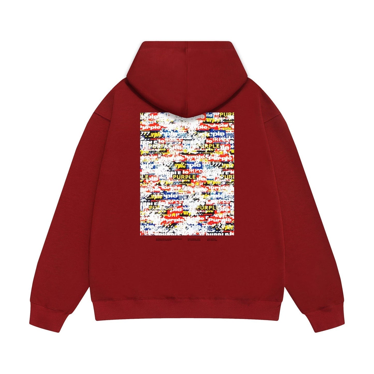 SALL Purple Fashion sweatshirts
