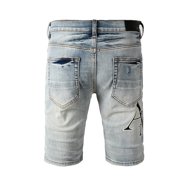 SALL AMIRI  Fashion Denim shorts 6003