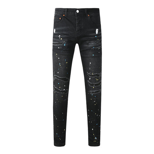 SALL Purple Fashion jeans 9121