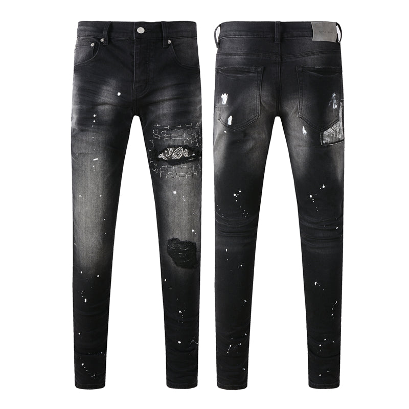 SALL Purple Fashion jeans 9099