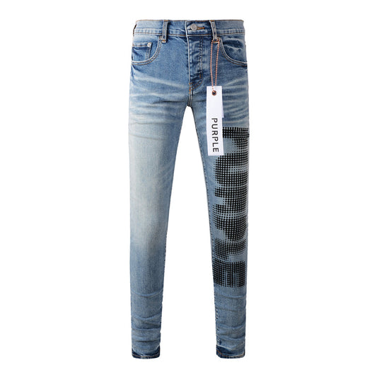 SALL Purple Fashion jeans 9052