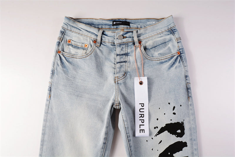 SALL Purple Fashion jeans 9048