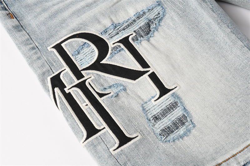 SALL AMIRI  Fashion Denim shorts 6003