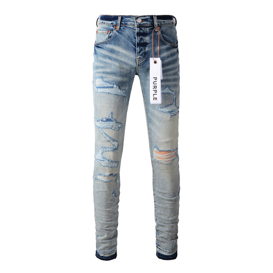 SALL Purple Fashion jeans 9013