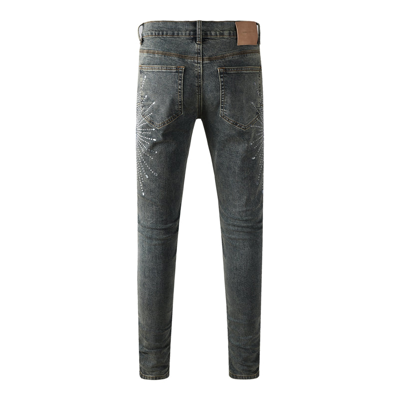 SALL Purple Fashion jeans 9122