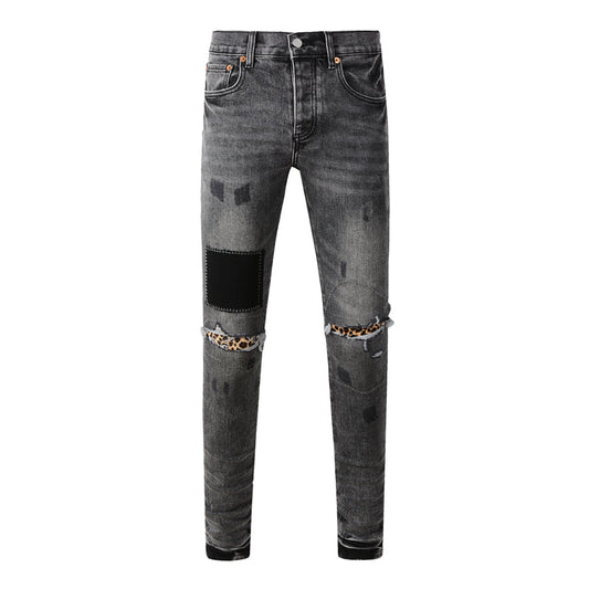 SALL Purple Fashion jeans 9102