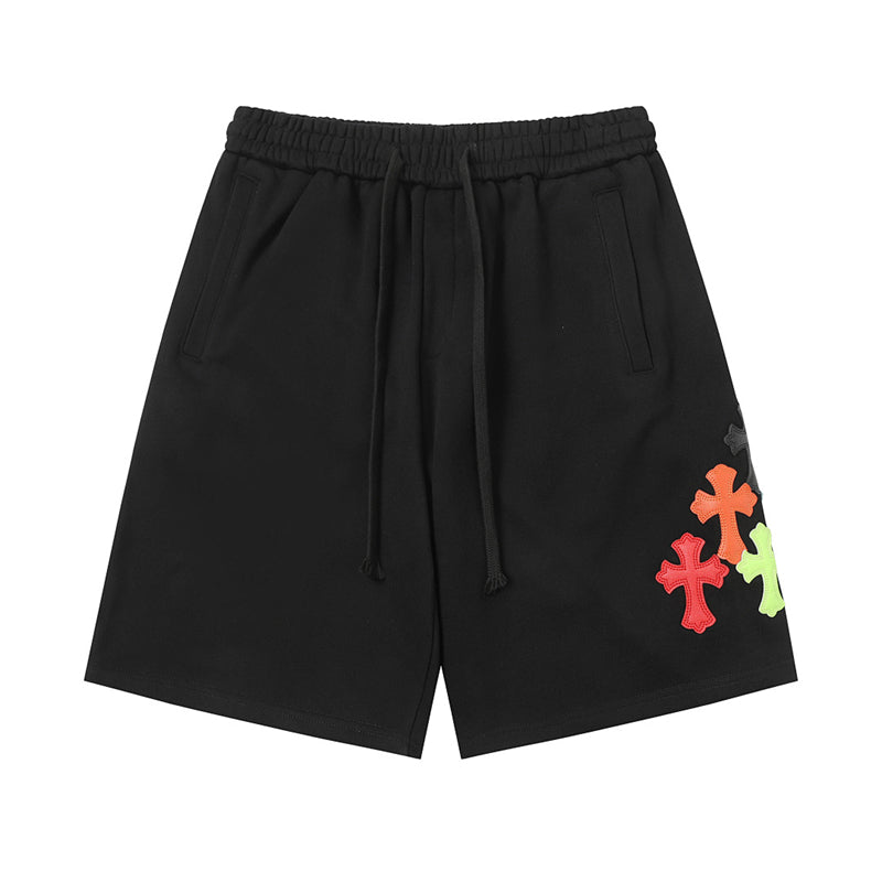 Chrome Hearts Distressed Cotton Shorts | Luxury Streetwear