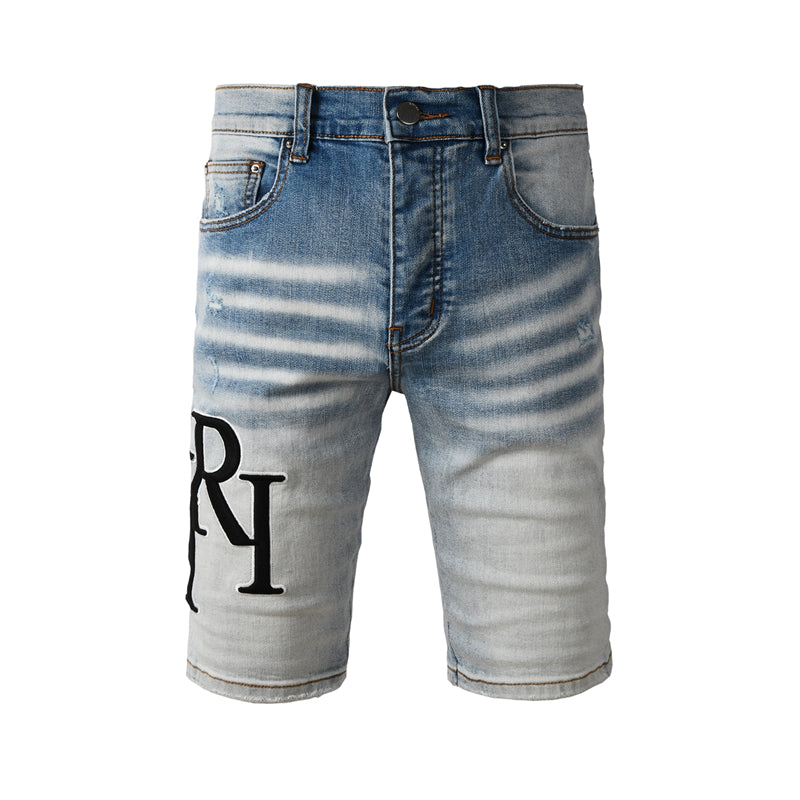 SALL AMIRI  Fashion Denim shorts 6009