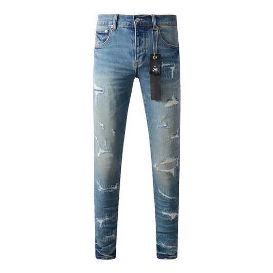 SALL Purple Fashion jeans 9073
